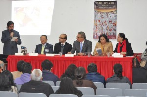 Ariosto Otero ( Presidente de la Unión Latinoamericana de Muralistas, jurado audiencia Buenos Aires), Dip. Cesar Daniel González Madruga, (Presidente de la comisión de turismo de la Asamblea, la tierra y el agua) , Javier Bogantes (Presidente TLA) , Dip. Claudia Cortes Quiroz (Comisión de Transporte y Vialidad,Presidenta) y Dip. Carmen Antuna Cruz ( Comisión de Desarrollo Rural, Presidente)