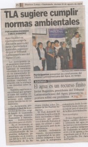 TLA sugiere cumplir..- Prensa Libre